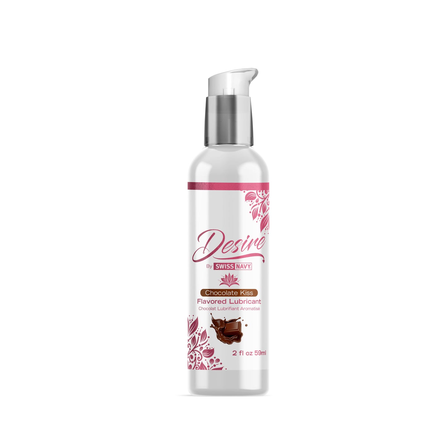 desire - flavored lubricant - chocolate kiss - 2  fl. oz.