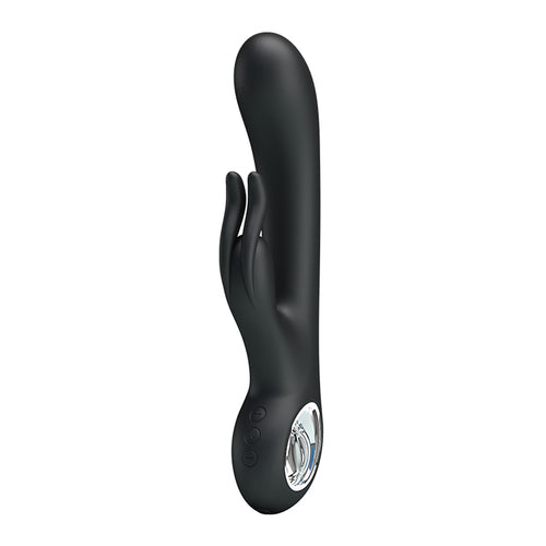 pretty love carina 7 function rabbit syle vibrator - black
