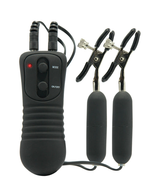 vibrating nipple clamps – fetish fantasy
