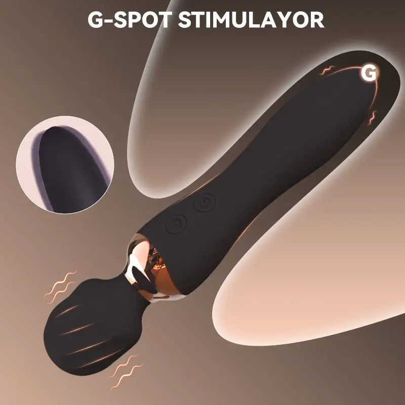 Advanced Black Wand Vibrator