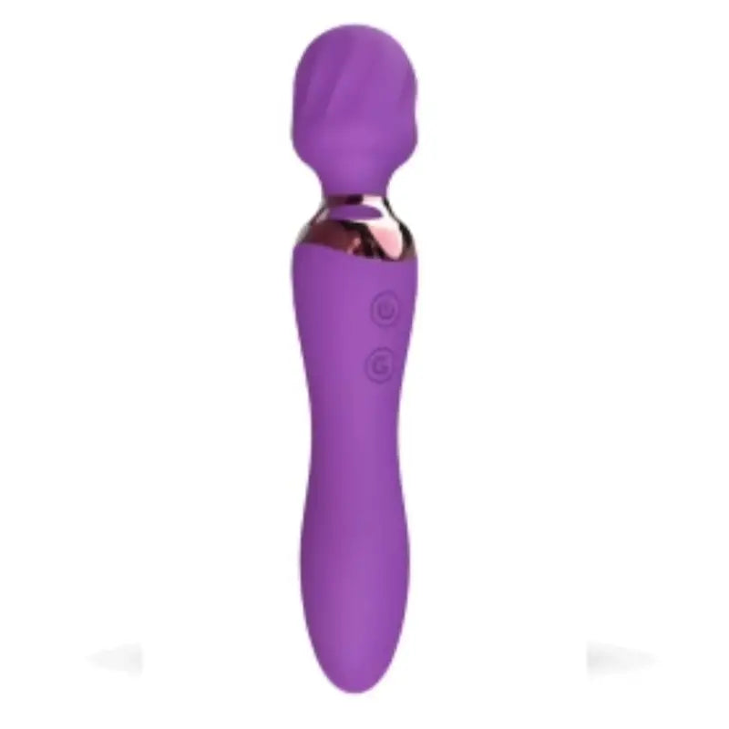 elegant purple wand operator