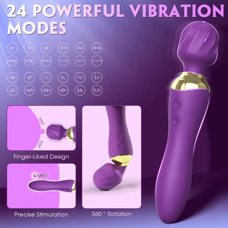 ecstasy in your hands – purple wand