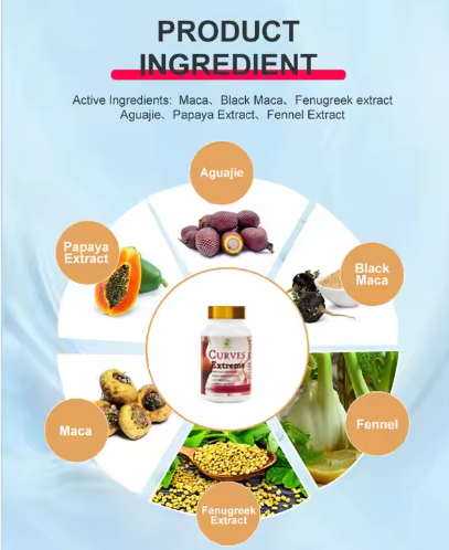 Black Maca Pills for Hip & Butt Growth