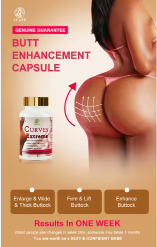 Curve Boosting Black Maca Supplement