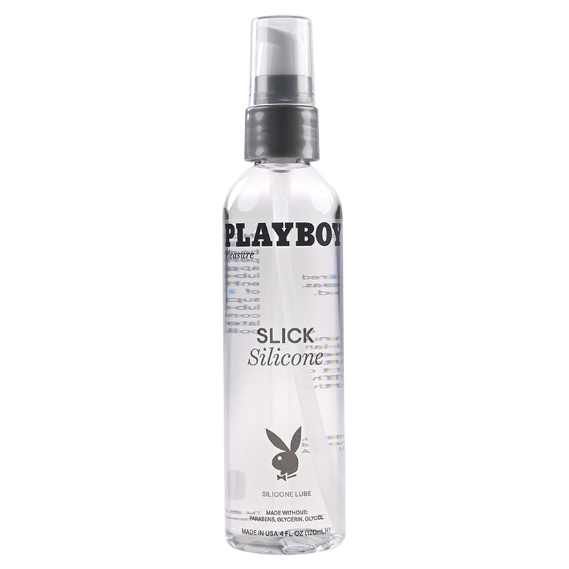 playboy pleasure slick silicone lubricant 4oz
