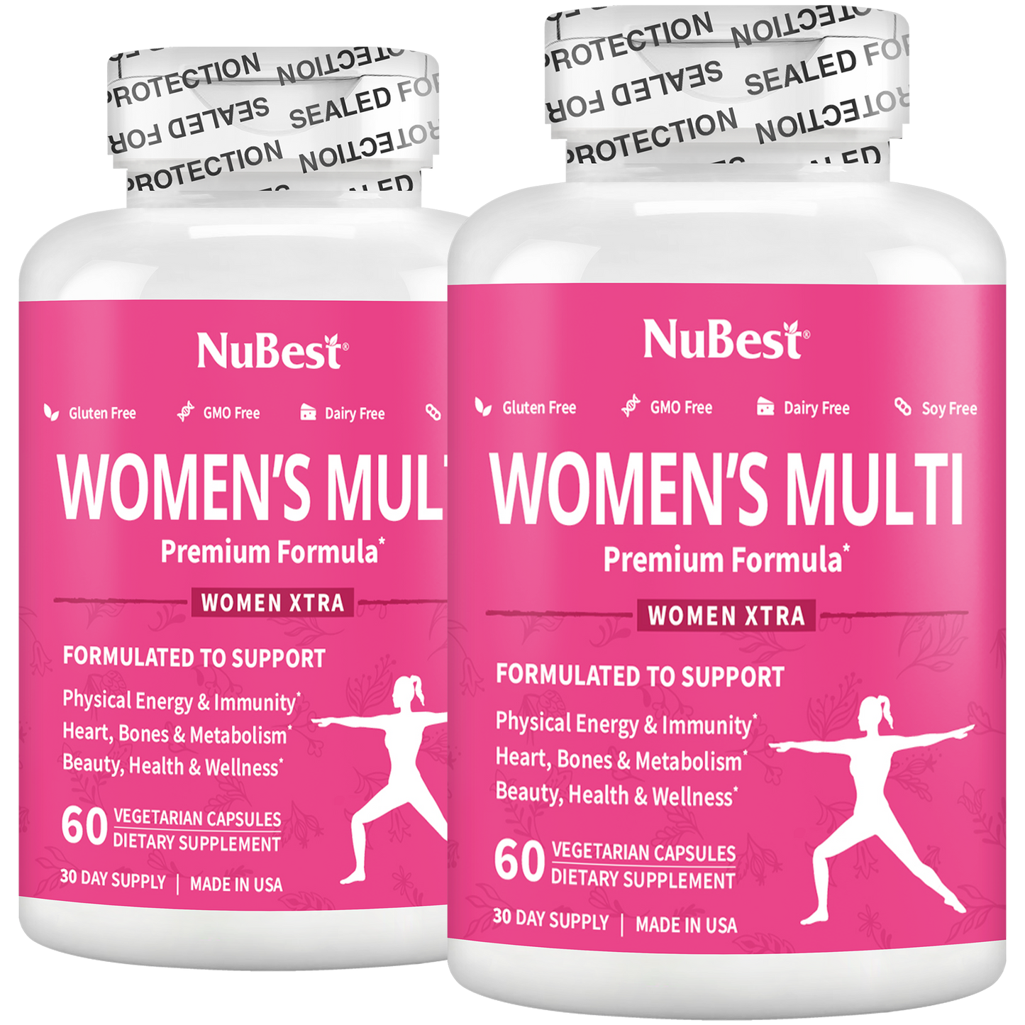 nubest women’s multi - women’s vitality & well-being, 60 vegan