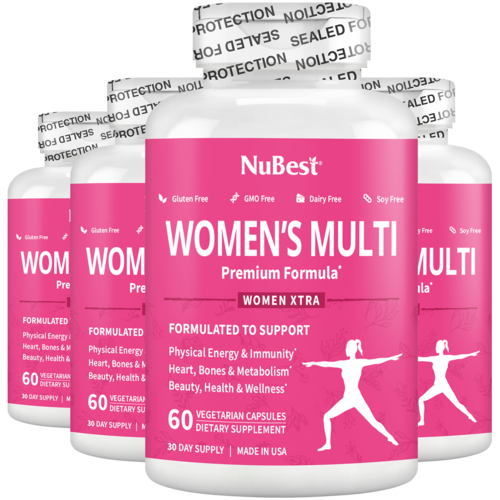 nubest women’s multi - women’s vitality & well-being, 60 vegan