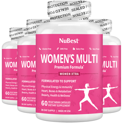 NuBest Women’s Multi - Women’s Vitality & Well-Being, 60 Vegan